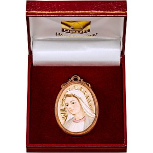 DU2420B - Medaillon Büste Madonna mit Schatulle